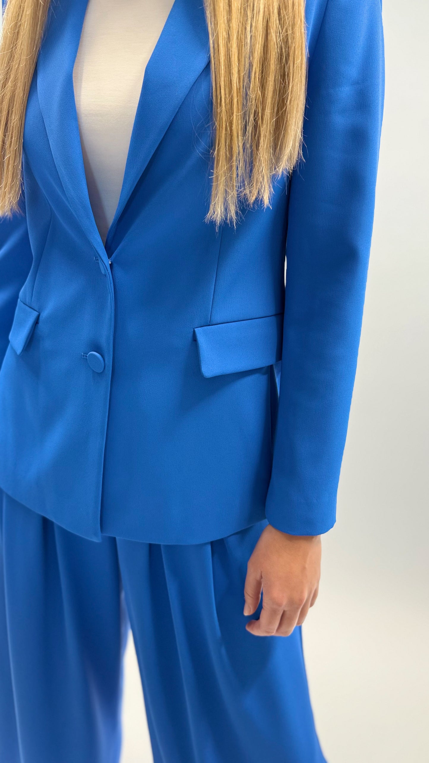 BLAZER STRAIGHT MIT SCHLITZEN