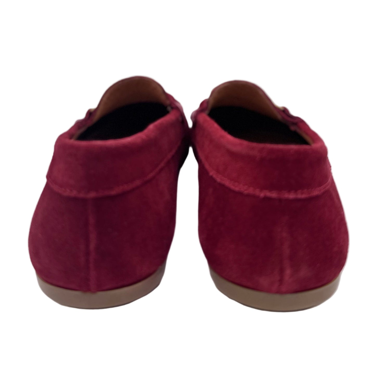 SLIPPER MIT ZIERDETAIL ROT