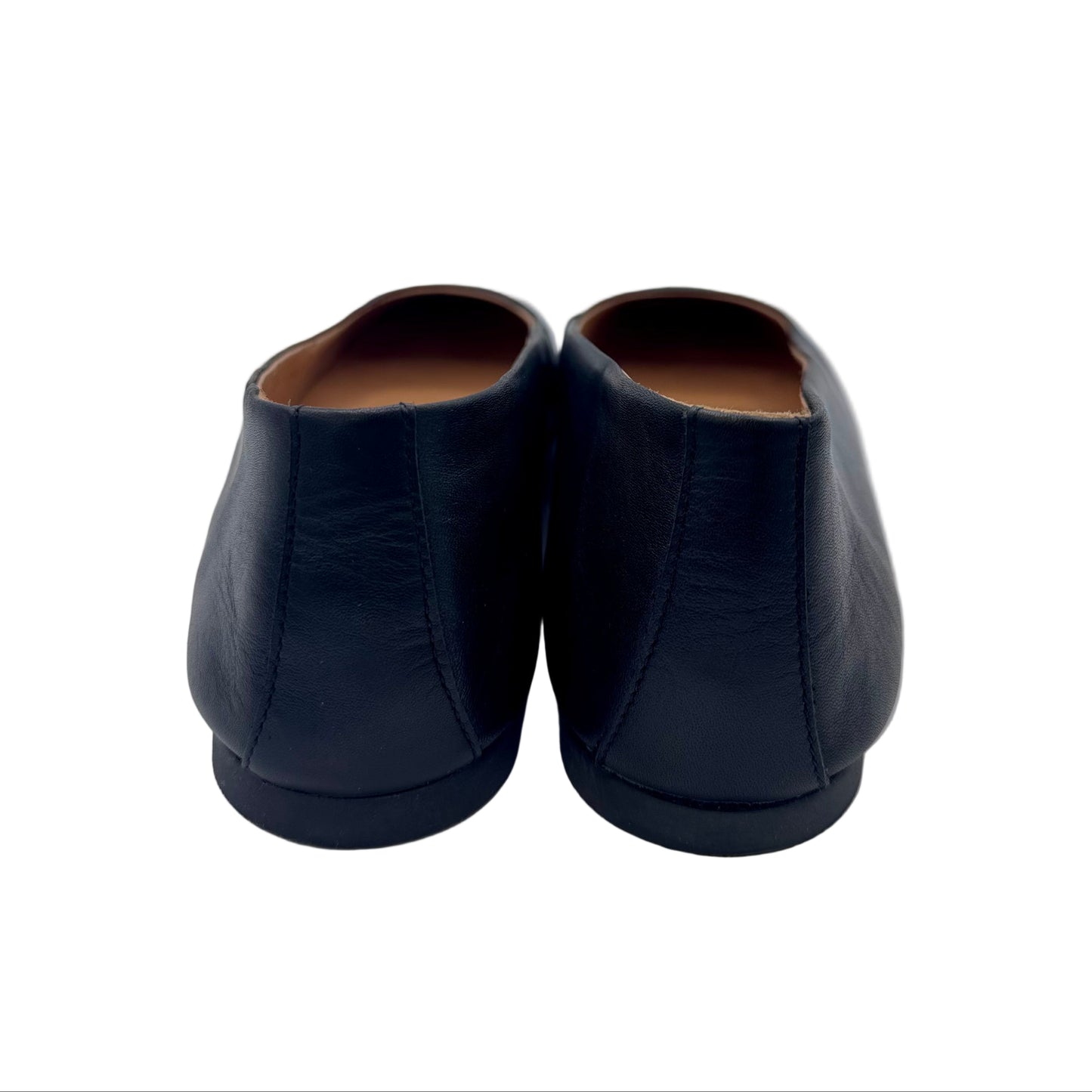 BALLERINAS SCHWARZ MIT KONTRASTKAPPE