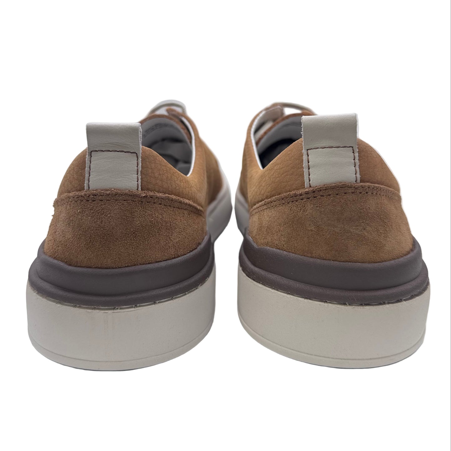 HALBSCHUH MIT SCHNÜRUNG BRAUN