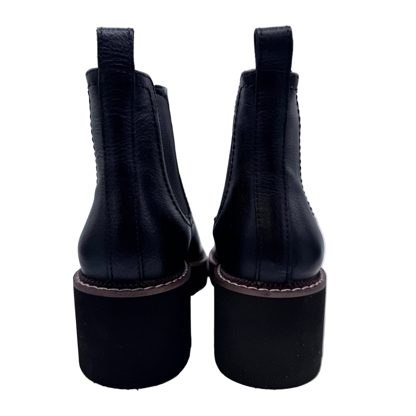 CHUNKY CHELSEA BOOTS SCHWARZ