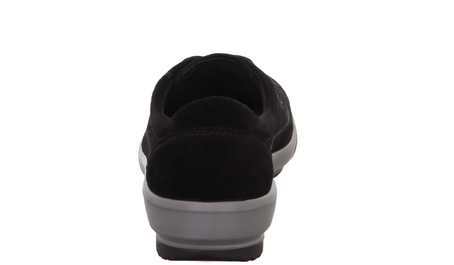 TANARO 5.0 SNEAKER LOW VELOURSLEDER SCHWARZ