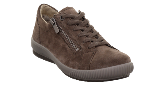 TANARO 5.0 SNEAKER LOW ZIPPER VELOURSLEDER BRAUN
