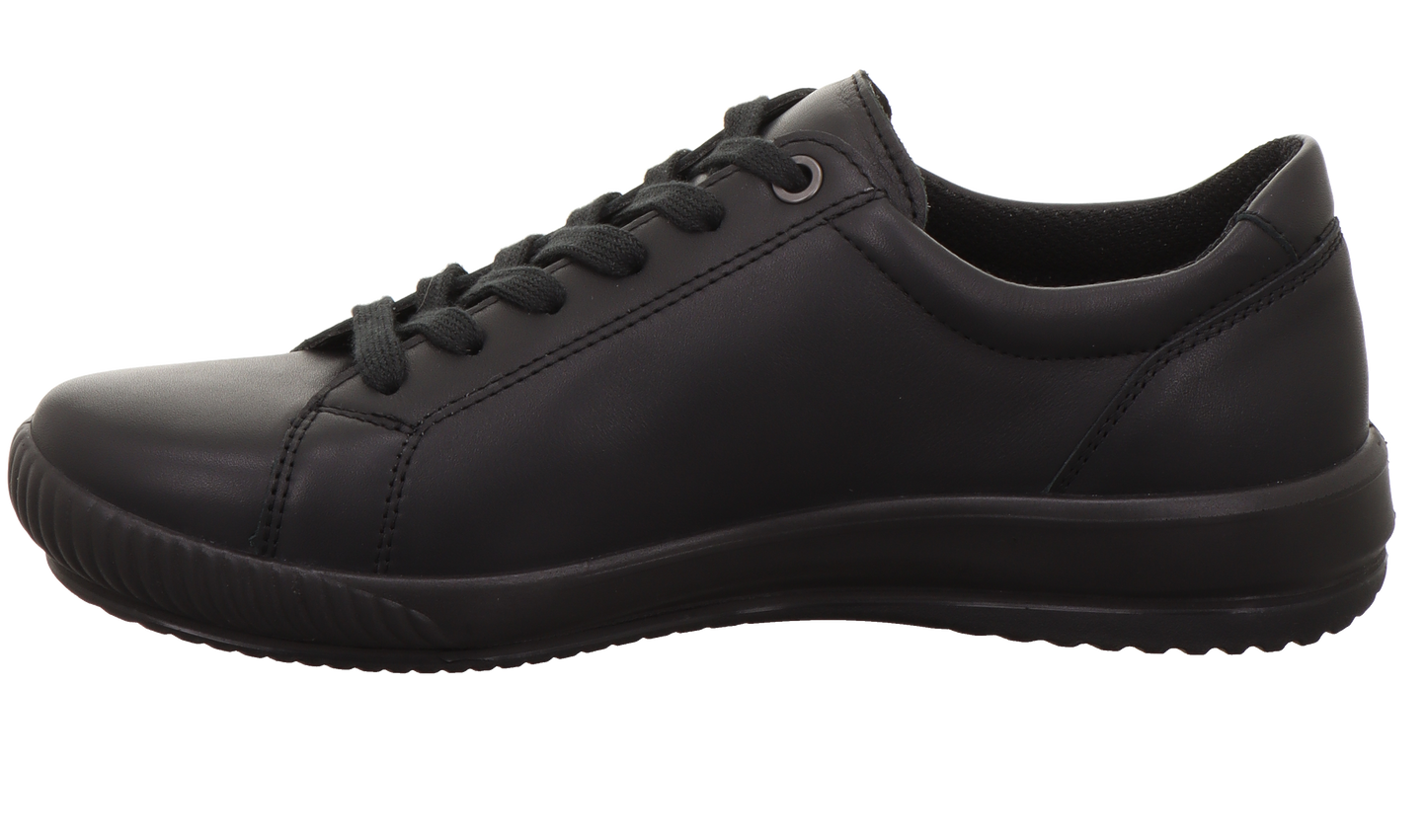 TANARO 5.0 SNEAKER LOW ZIPPER NAPPALEDER SCHWARZ