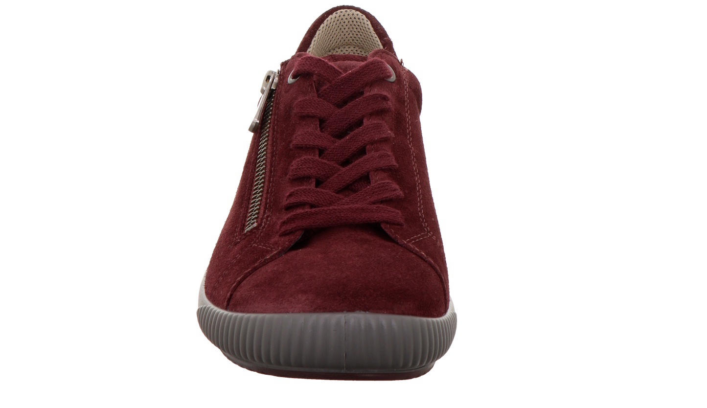 TANARO 5.0 SNEAKER LOW ZIPPER VELOURSLEDER RUBIN
