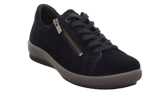 TANARO 5.0 SNEAKER LOW ZIPPER VELOURSLEDER OCEANO