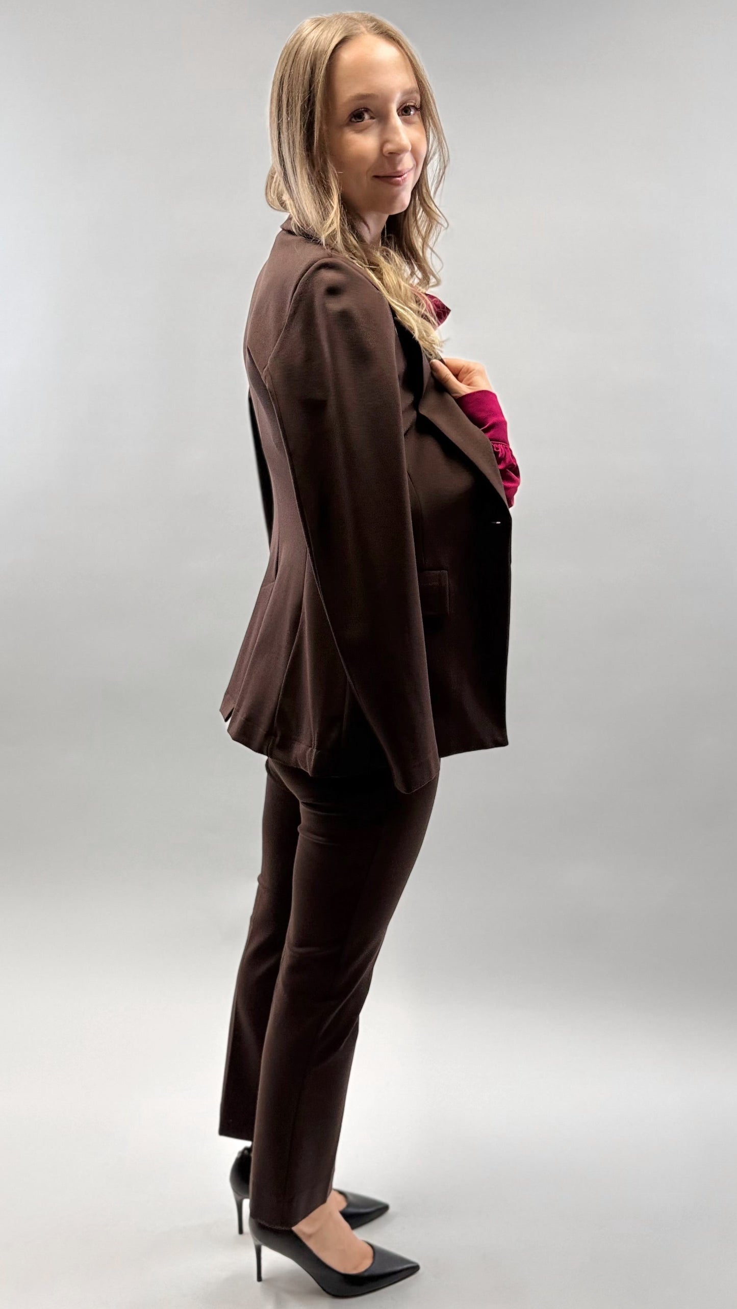 PUNTO MILANO BLAZER DUNKELBRAUN