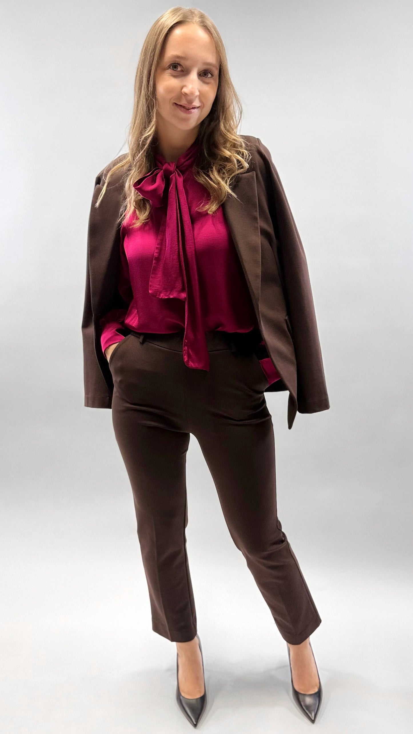 PUNTO MILANO ZIGARETTEN HOSE DUNKELBRAUN