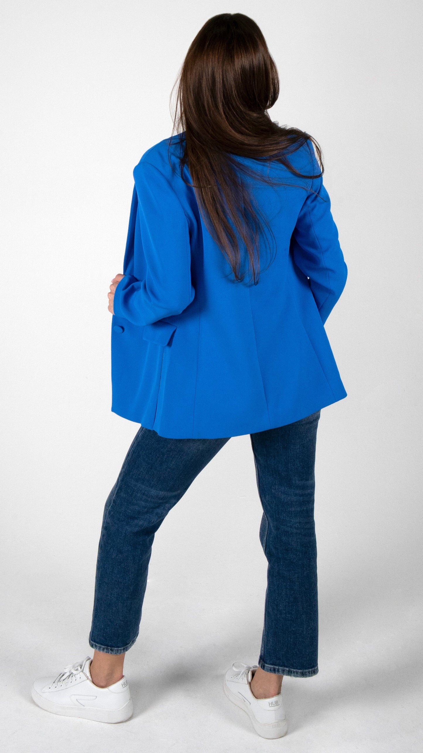 BLAZER STRAIGHT MIT SCHLITZEN