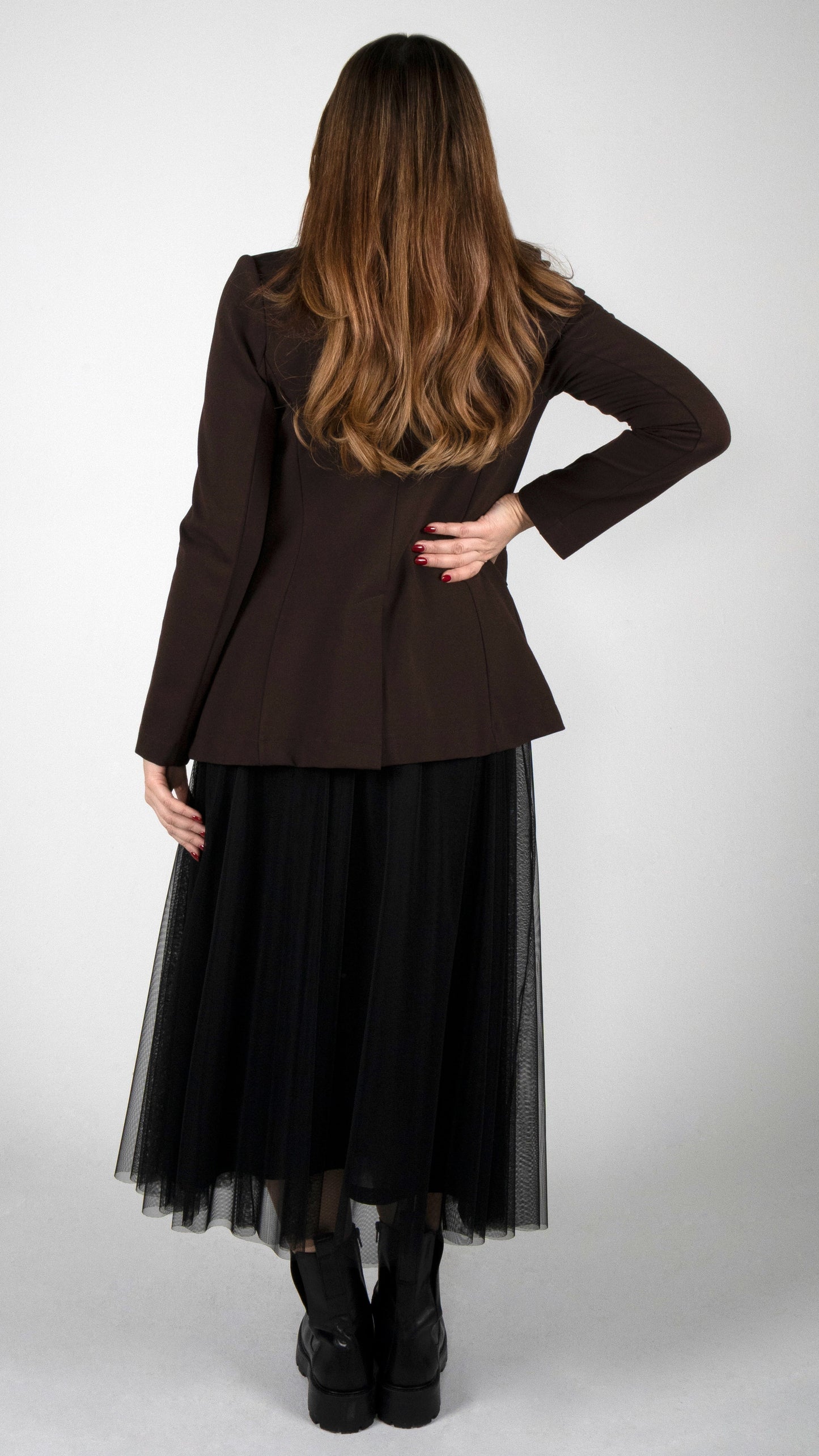 PUNTO MILANO BLAZER DUNKELBRAUN