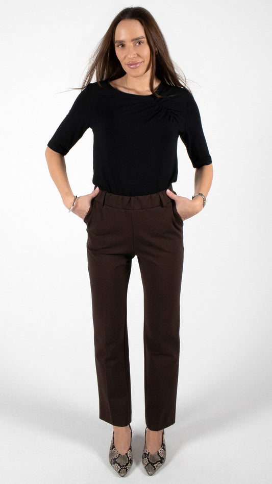 PUNTO MILANO ZIGARETTEN HOSE DUNKELBRAUN