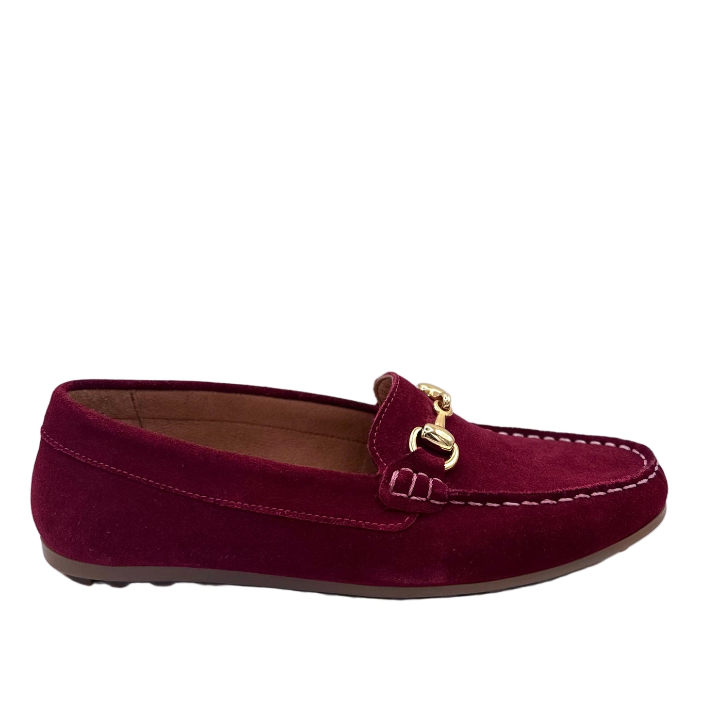 SLIPPER MIT ZIERDETAIL ROT