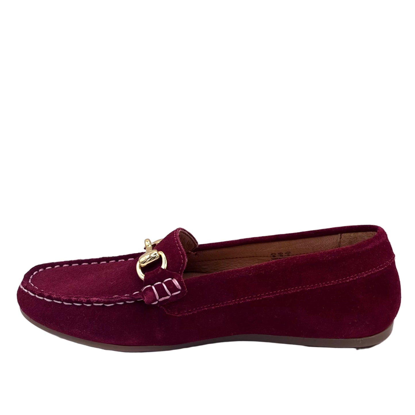 SLIPPER MIT ZIERDETAIL ROT