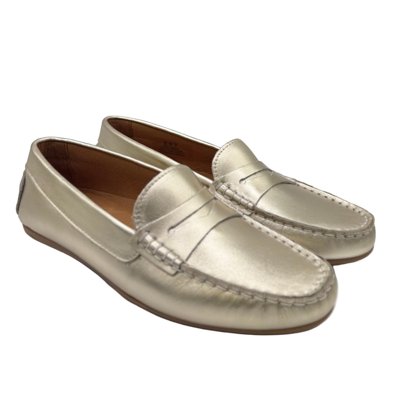 METALLIC MOKASSINS GOLD