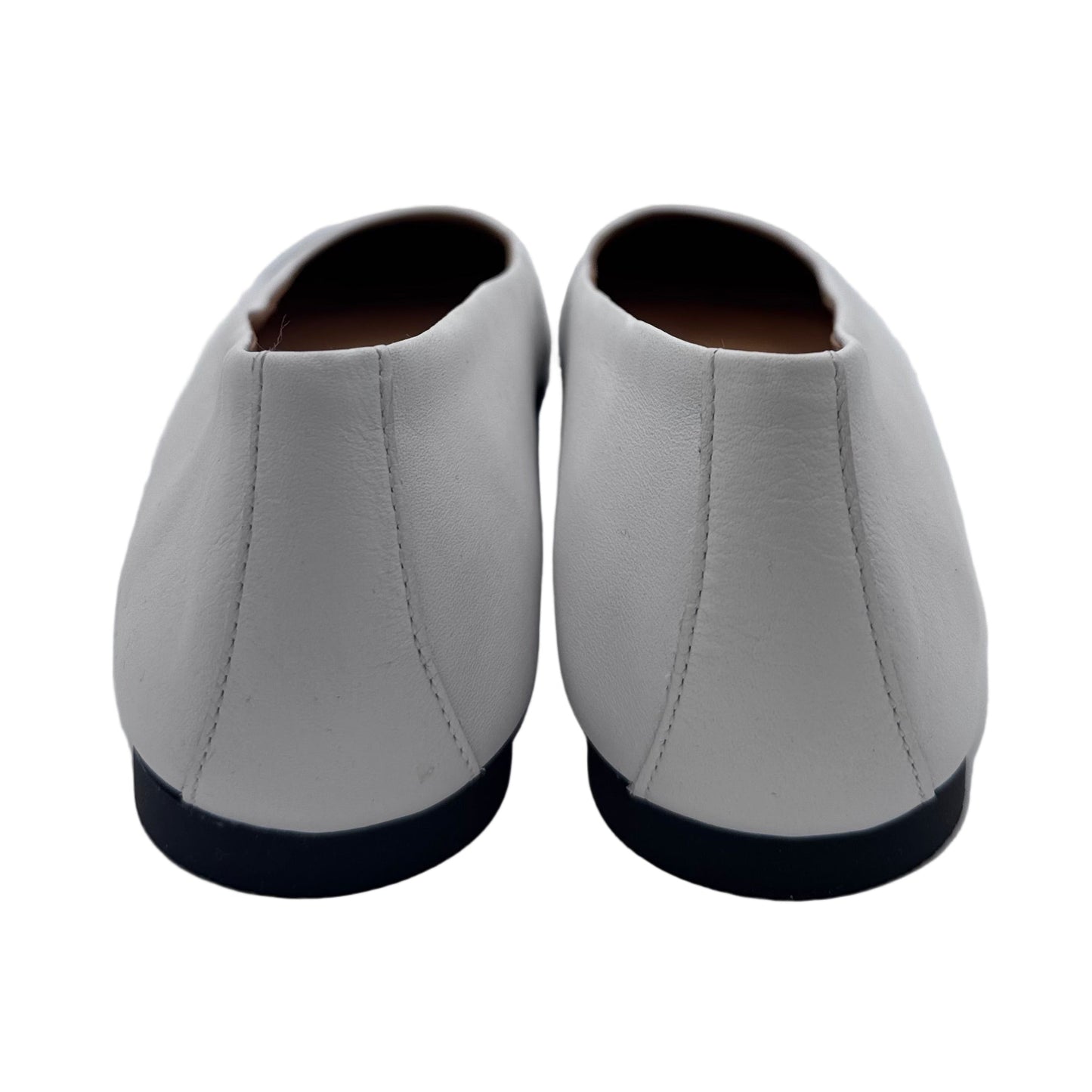 BALLERINAS WEISS MIT KONTRASTKAPPE