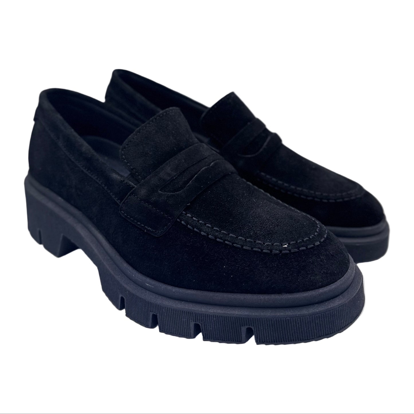 CHUNKY LOAFER VELOURSLEDER