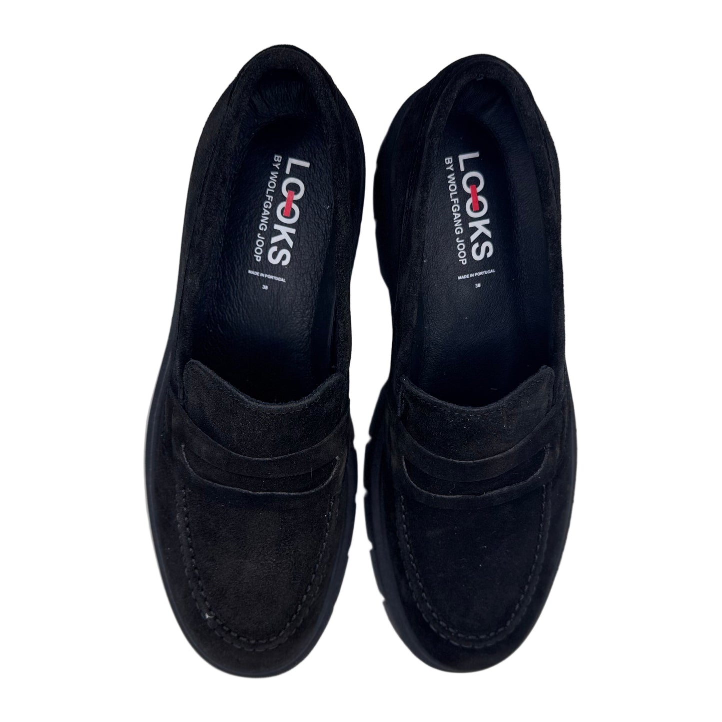 CHUNKY LOAFER VELOURSLEDER