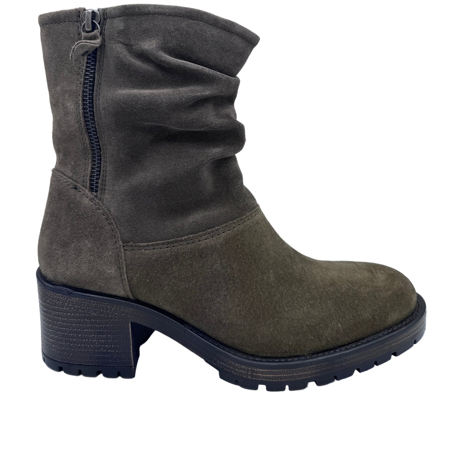 STIEFELETTE MIT REISSVERSCHLUSS