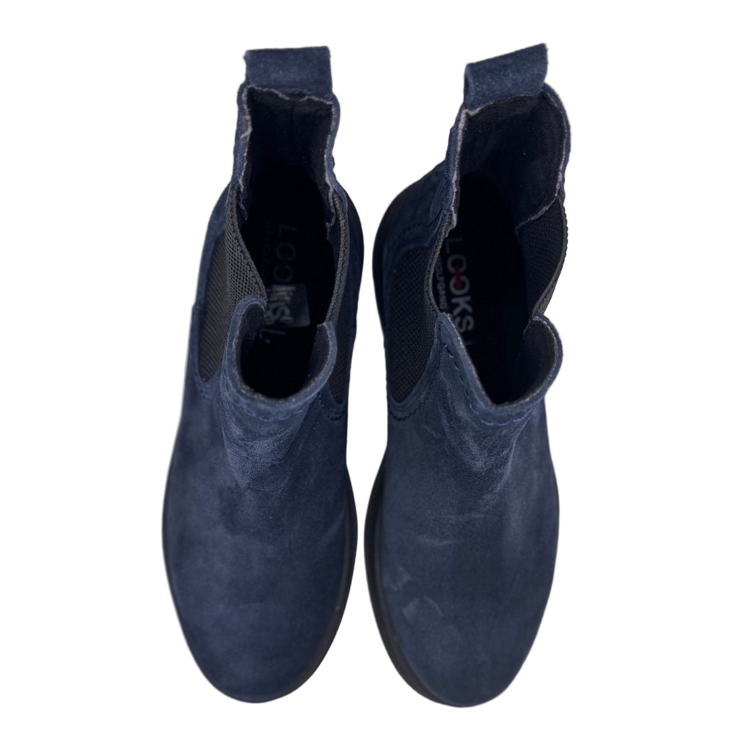 CHELSEA BOOT VELOURSLEDER BLAU