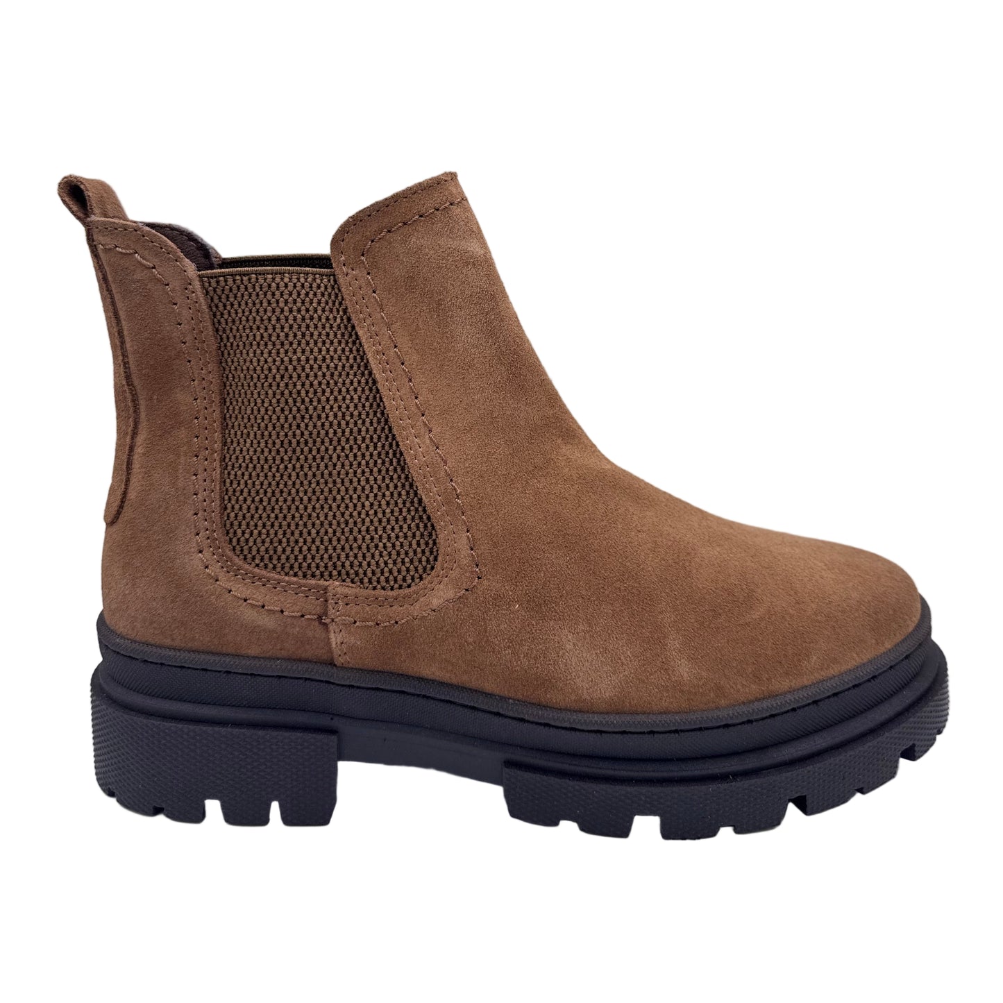 CHELSEA BOOT VELOURSLEDER BRAUN