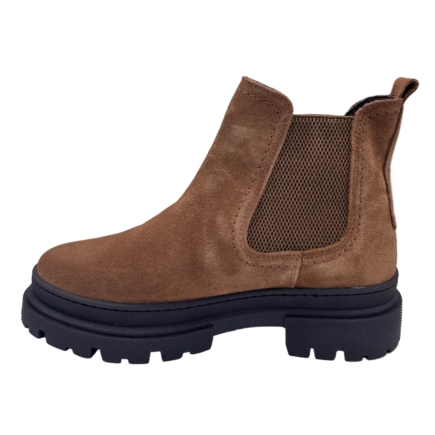 CHELSEA BOOT VELOURSLEDER BRAUN