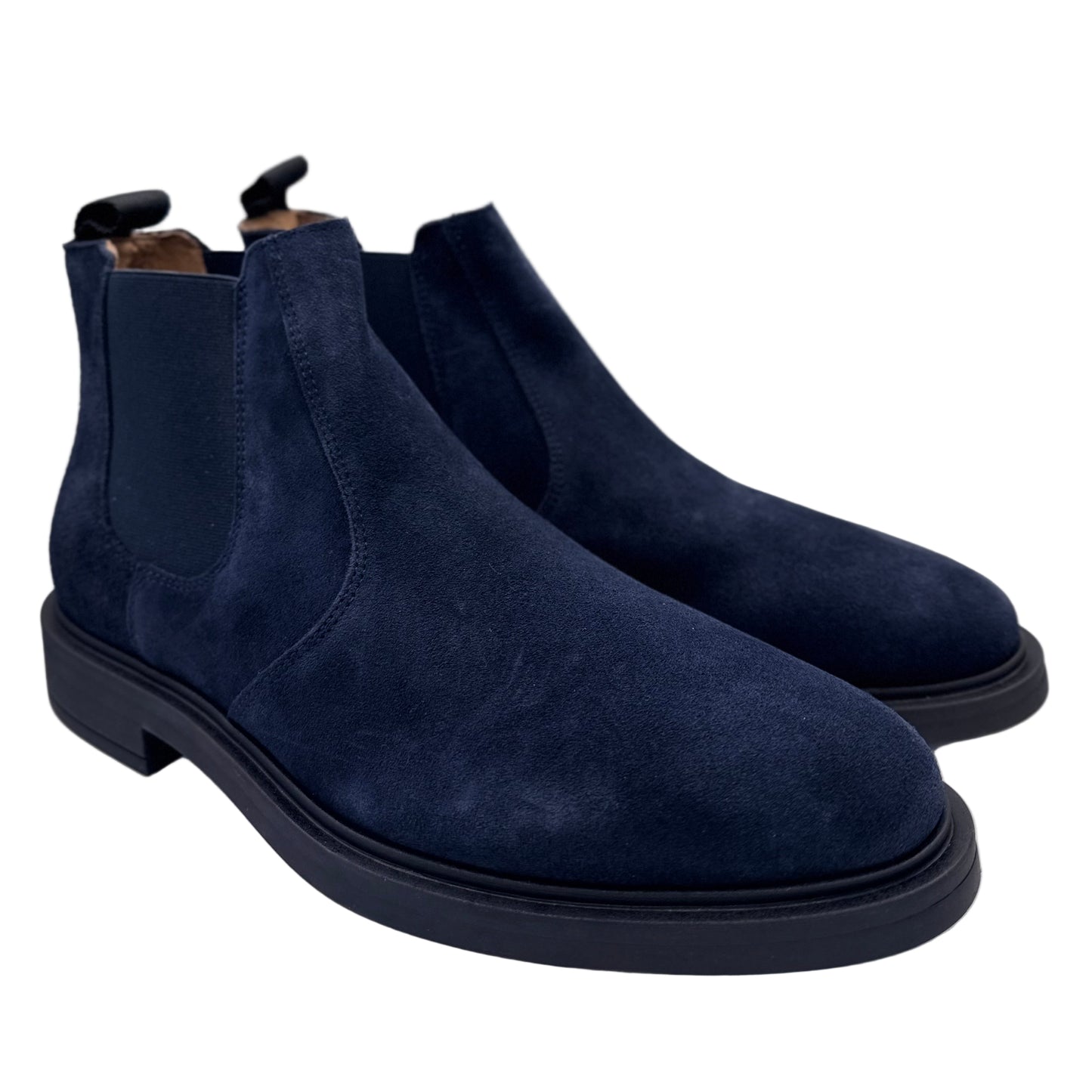 CHELSEA BOOTS VELOURSLEDER BLAU