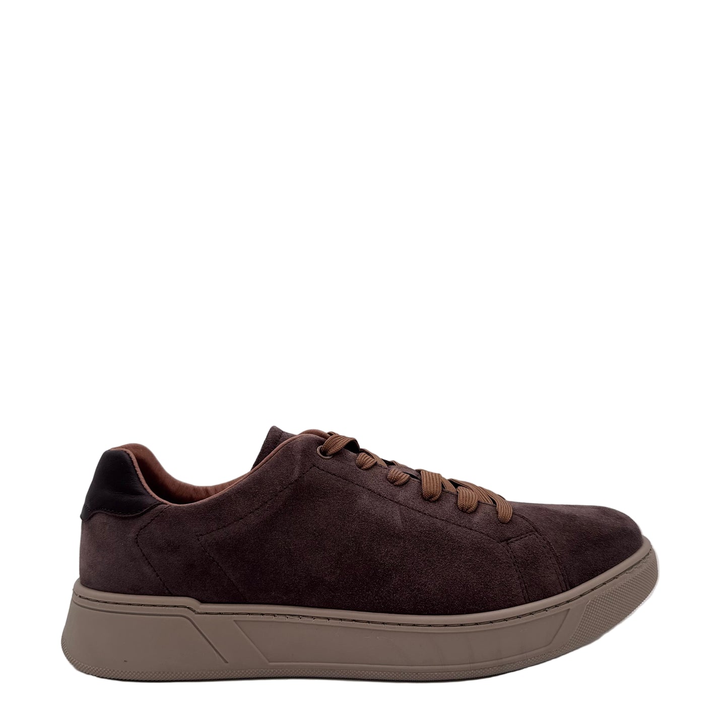 SNEAKER VELOURSLEDER BRAUN