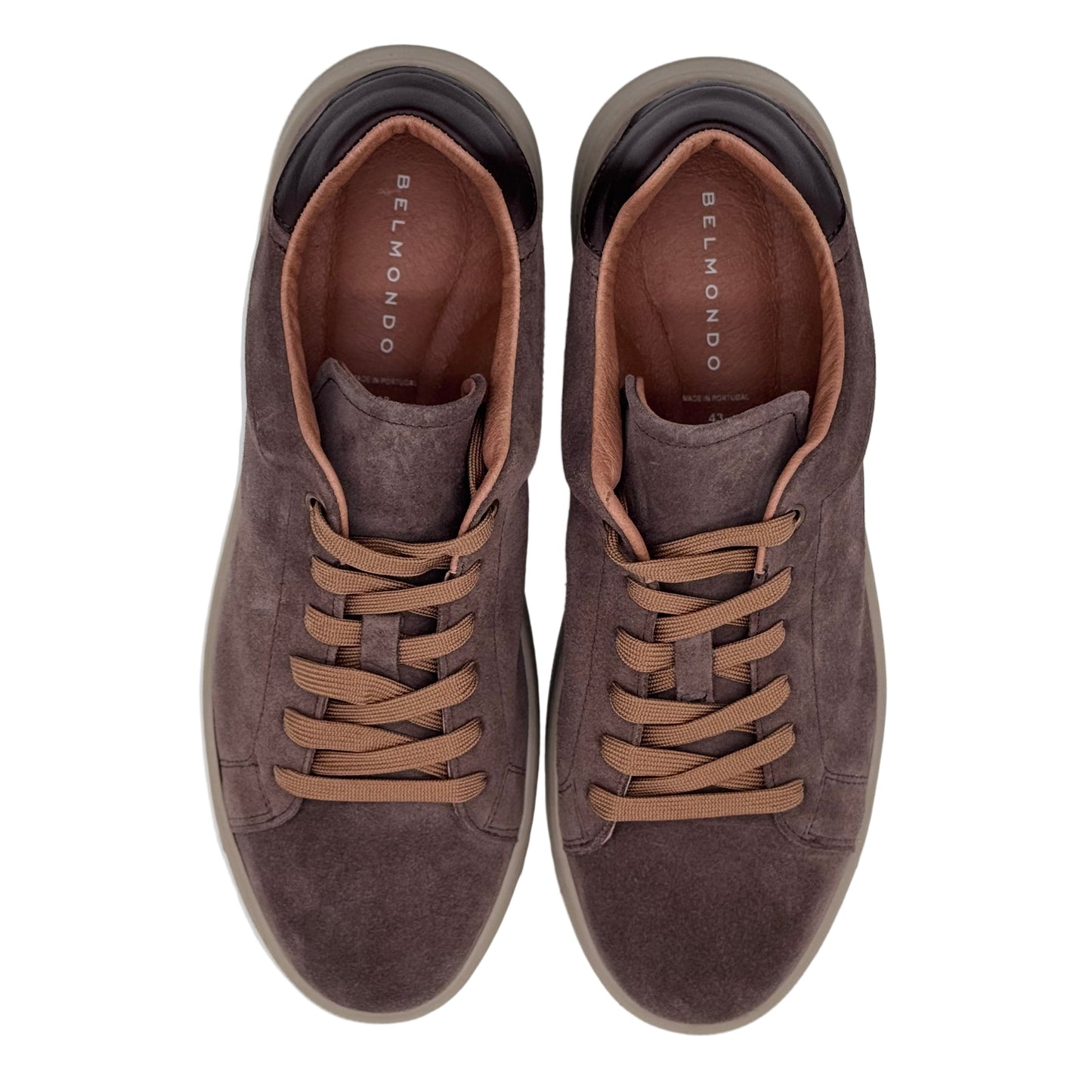 SNEAKER VELOURSLEDER BRAUN