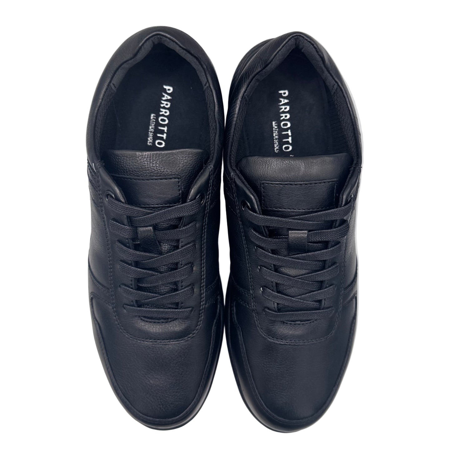 ULTRALEICHTER LEDER SNEAKER SCHWARZ