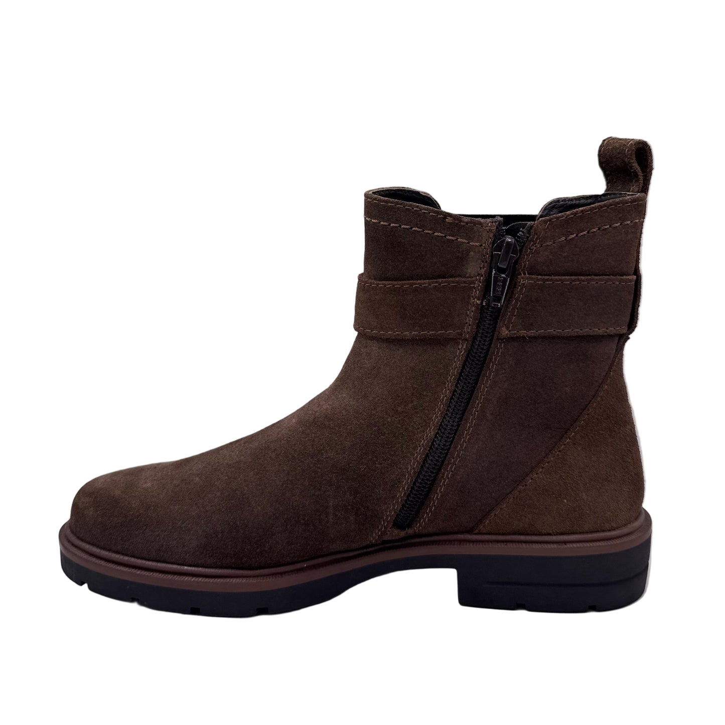 CHELSEA BOOTS MIT SCHLIESSE BRAUN