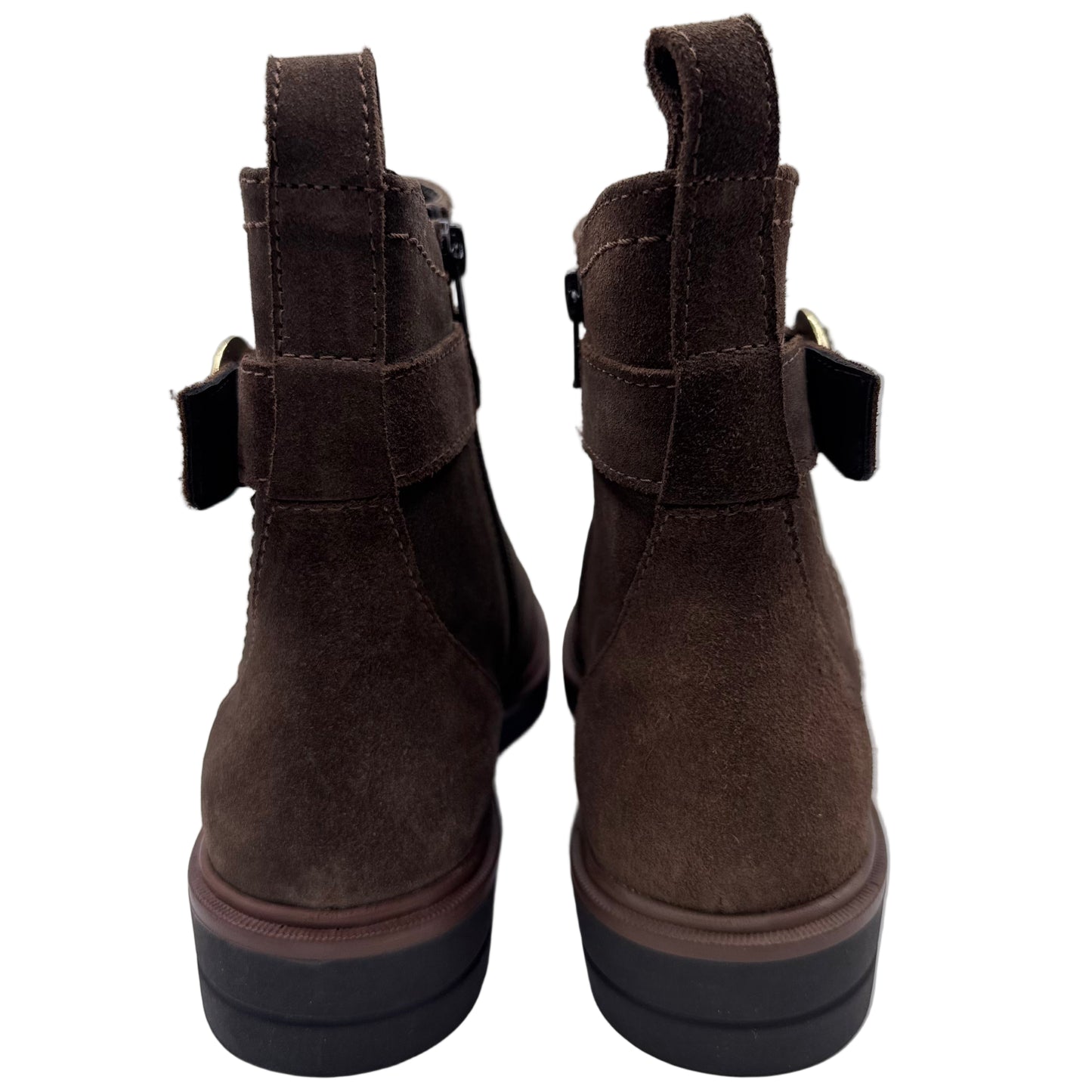 CHELSEA BOOTS MIT SCHLIESSE BRAUN