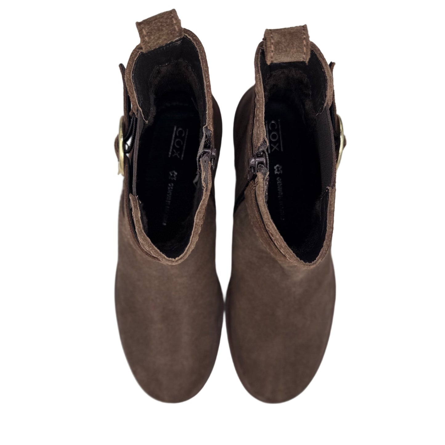 CHELSEA BOOTS MIT SCHLIESSE BRAUN