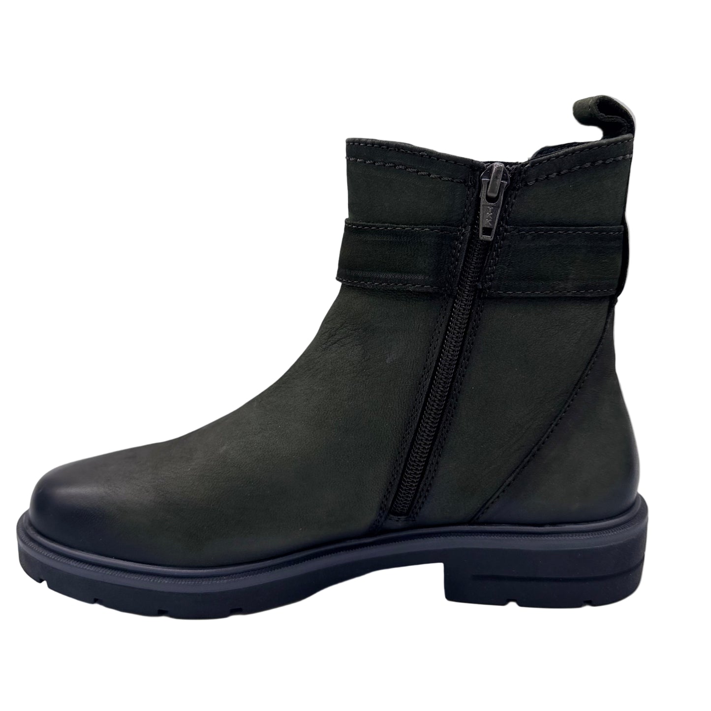 CHELSEA BOOTS MIT SCHLIESSE OLIV