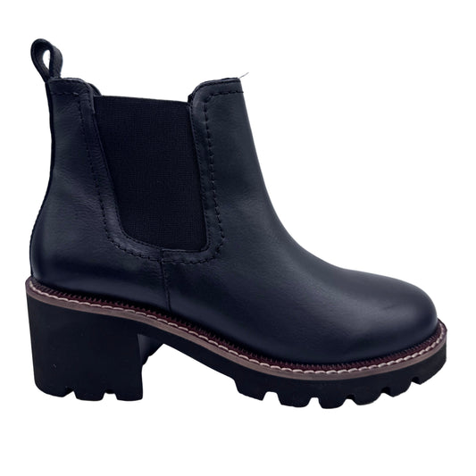 CHUNKY CHELSEA BOOTS SCHWARZ