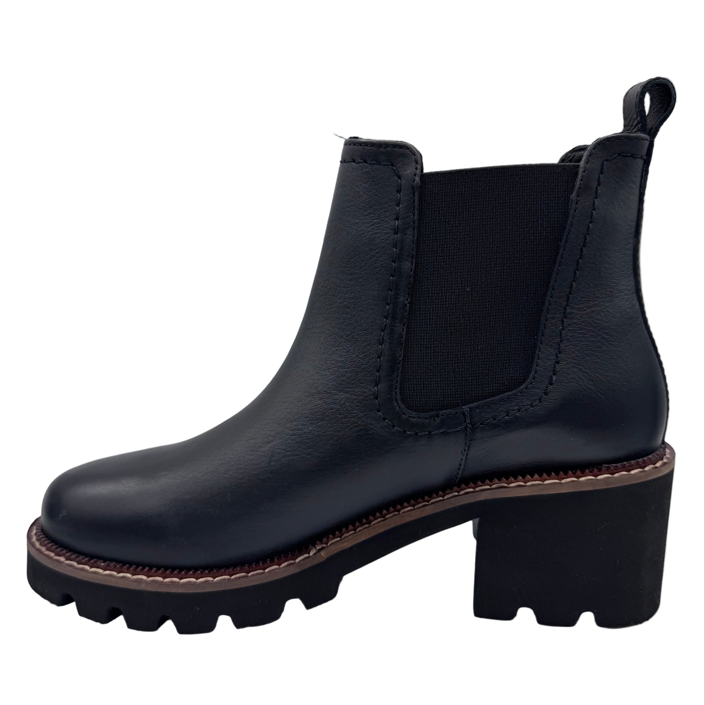 CHUNKY CHELSEA BOOTS SCHWARZ