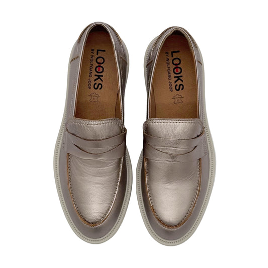 METALLIC LOAFER