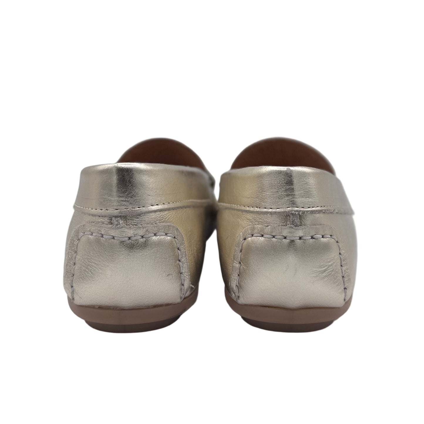 METALLIC MOKASSINS GOLD