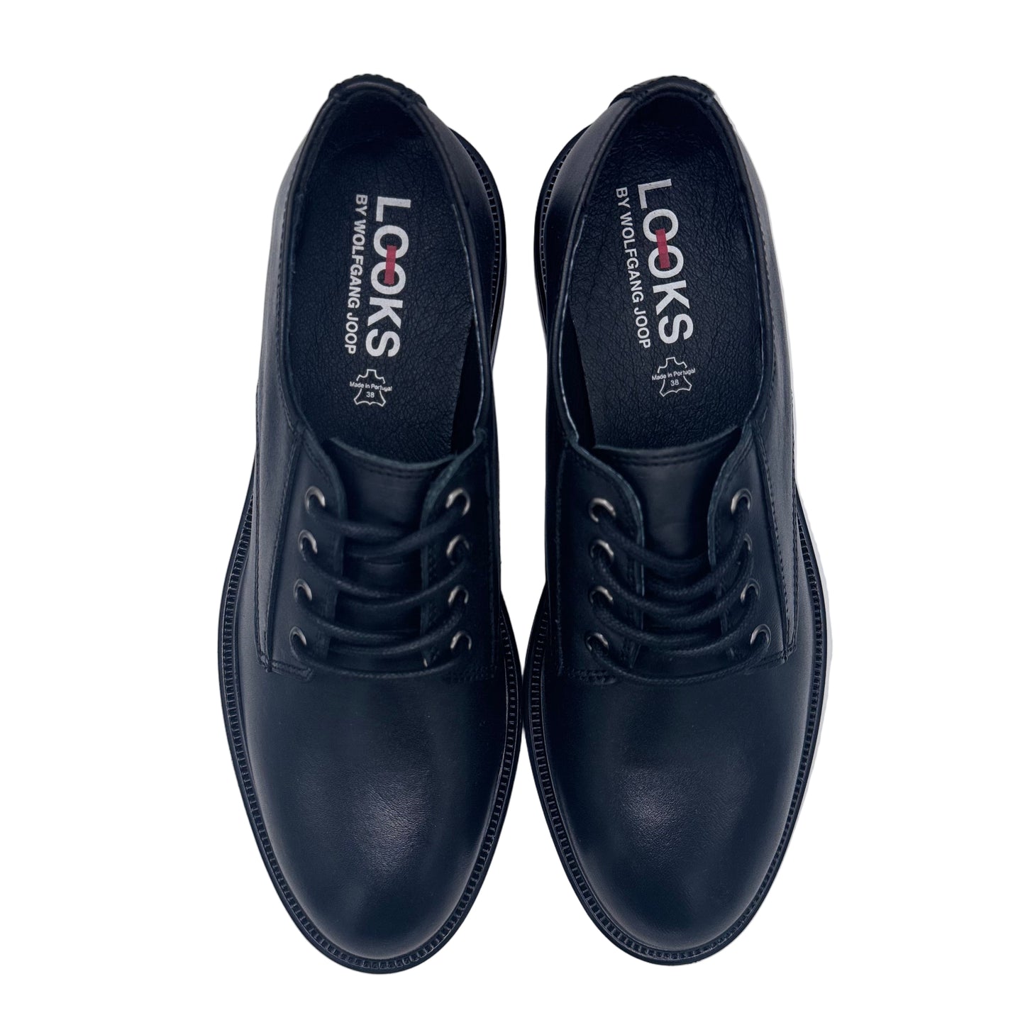 HALBSCHUH MIT SCHNÜRUNG