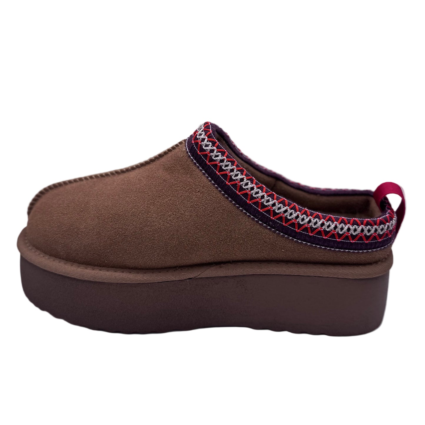SLIPPER BOOTS PLATEAU MIT WARMFUTTER CAMEL