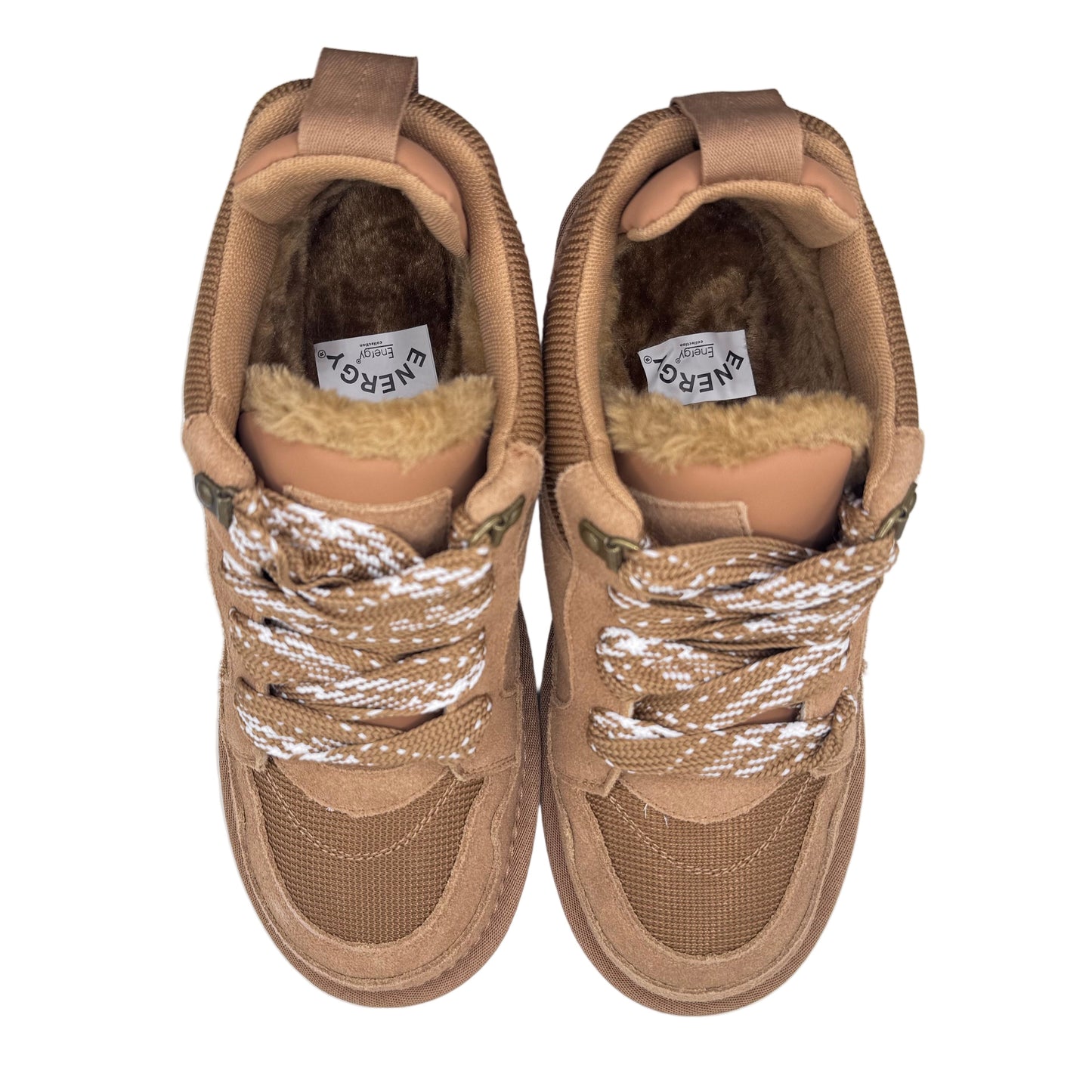 SNEAKER VELOURSLEDER MIT WARMFUTTER