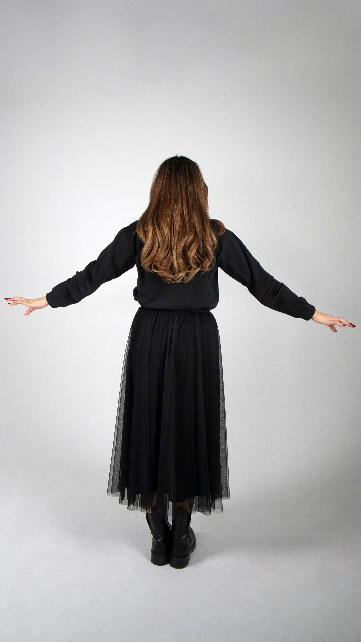 SWEATSHIRT MIT LOVE STICKEREI