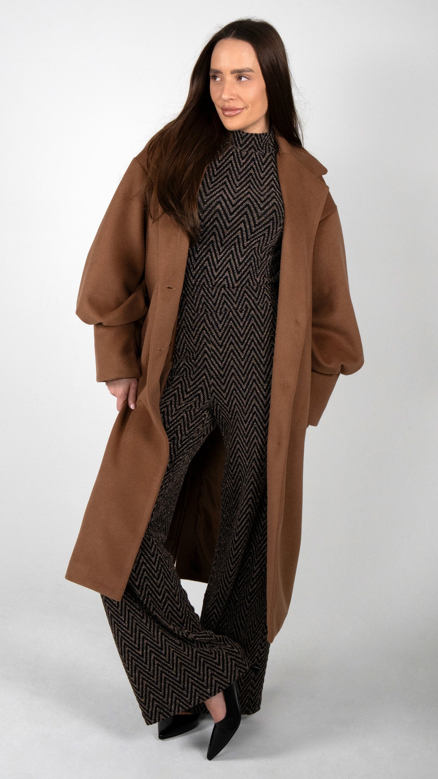 BLAZER MANTEL MIT VOLUMEN ÄRMEL