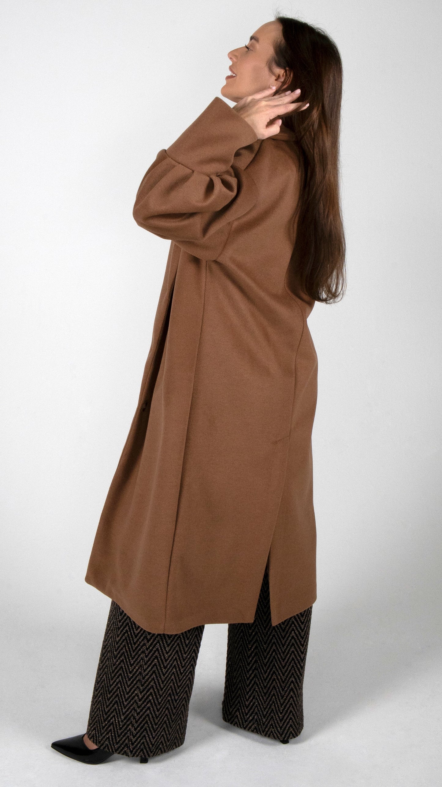 BLAZER MANTEL MIT VOLUMEN ÄRMEL