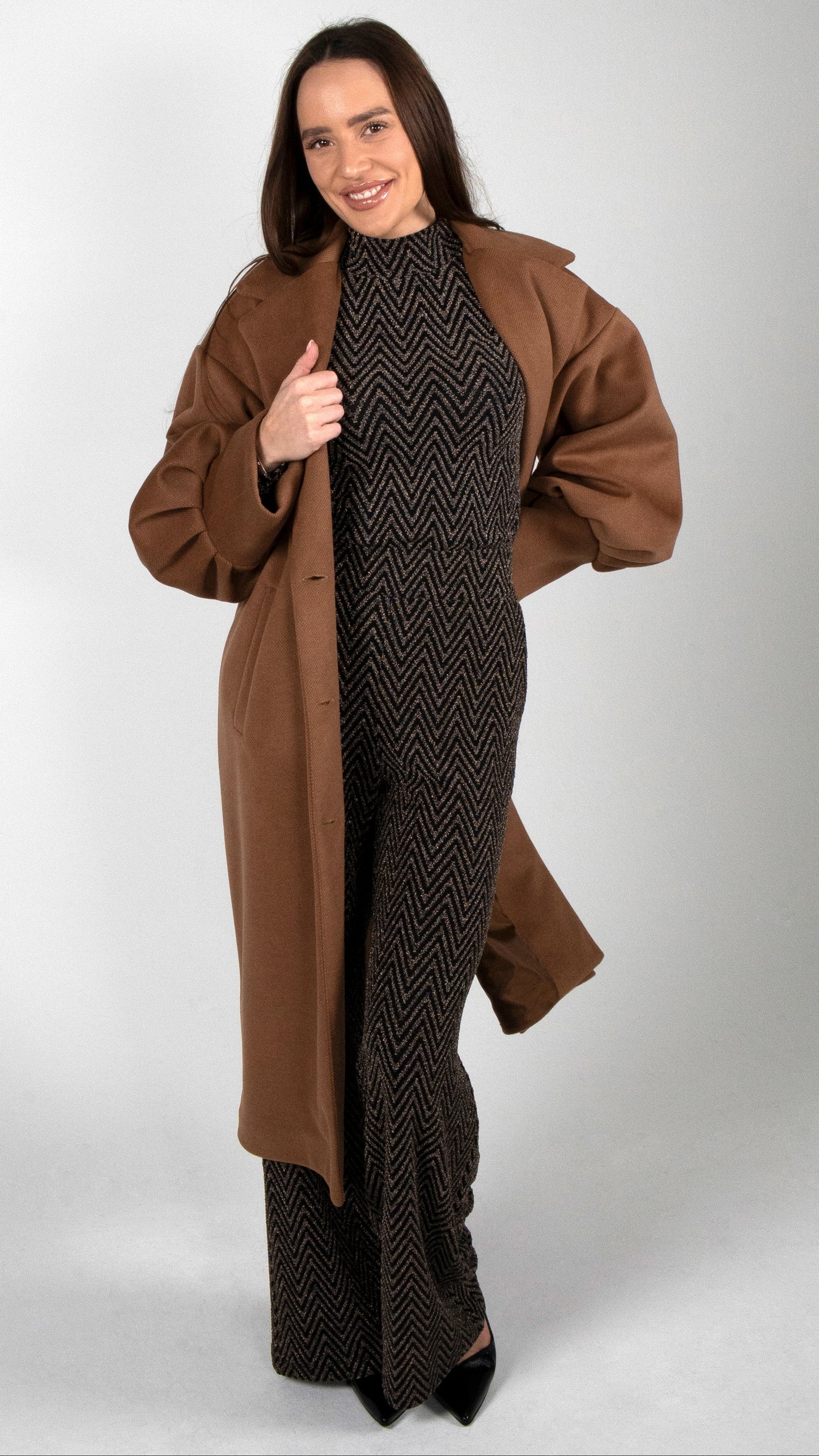 BLAZER MANTEL MIT VOLUMEN ÄRMEL