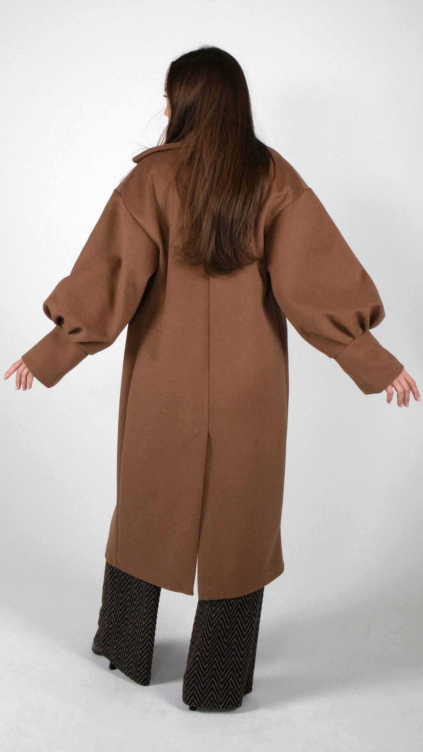 BLAZER MANTEL MIT VOLUMEN ÄRMEL