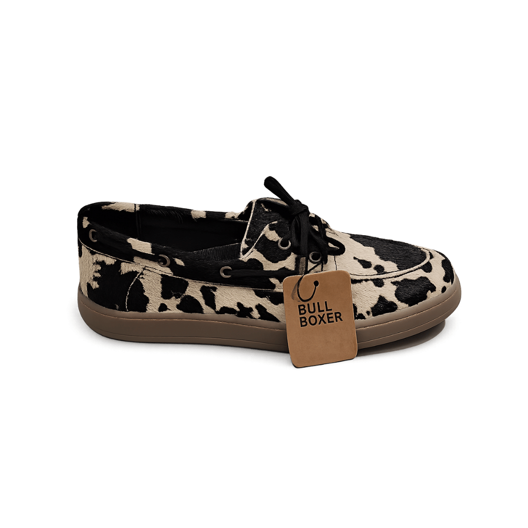 MOKASSINS COW PRINT