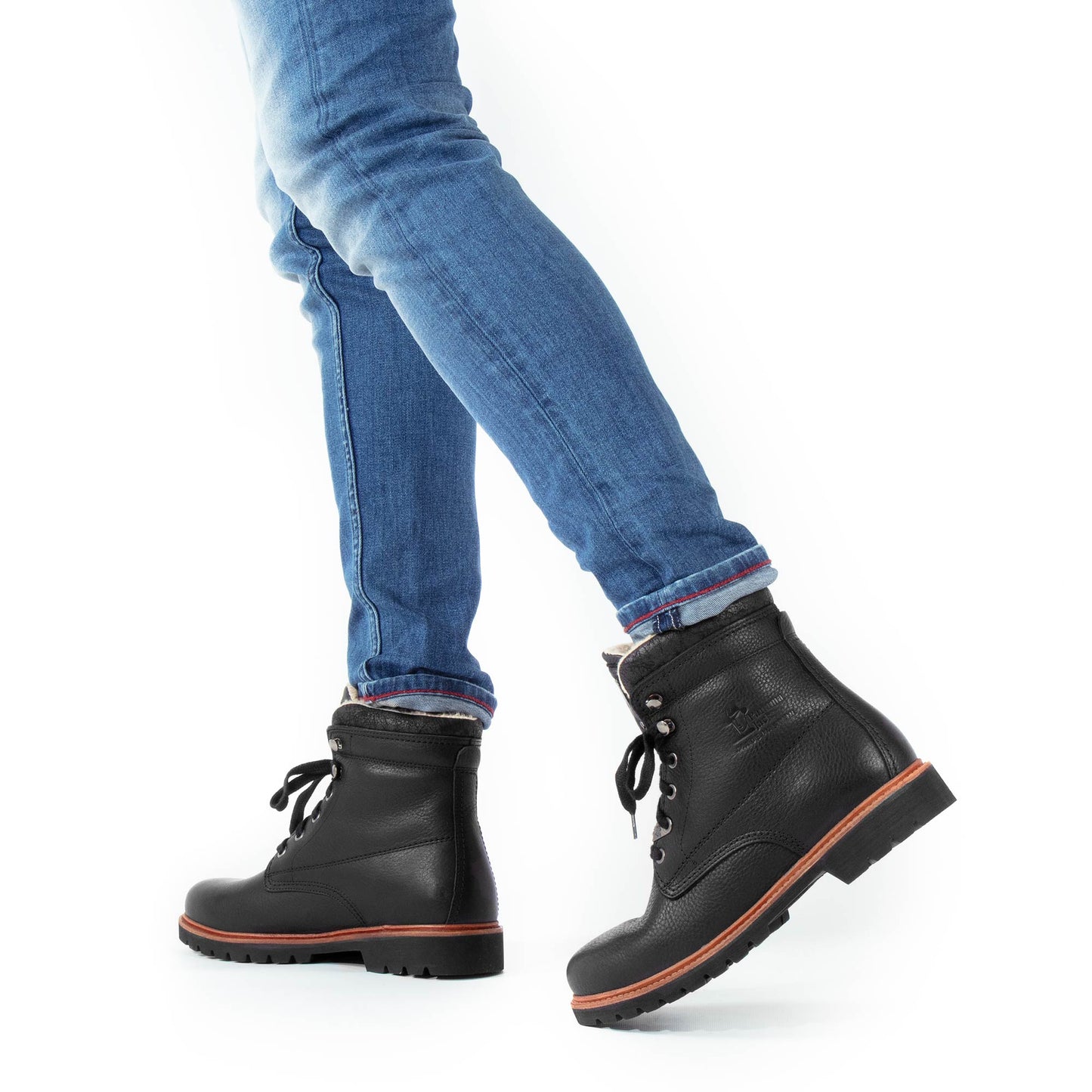 SCHNÜRBOOTS P03 AVIATOR C2 SCHWARZ