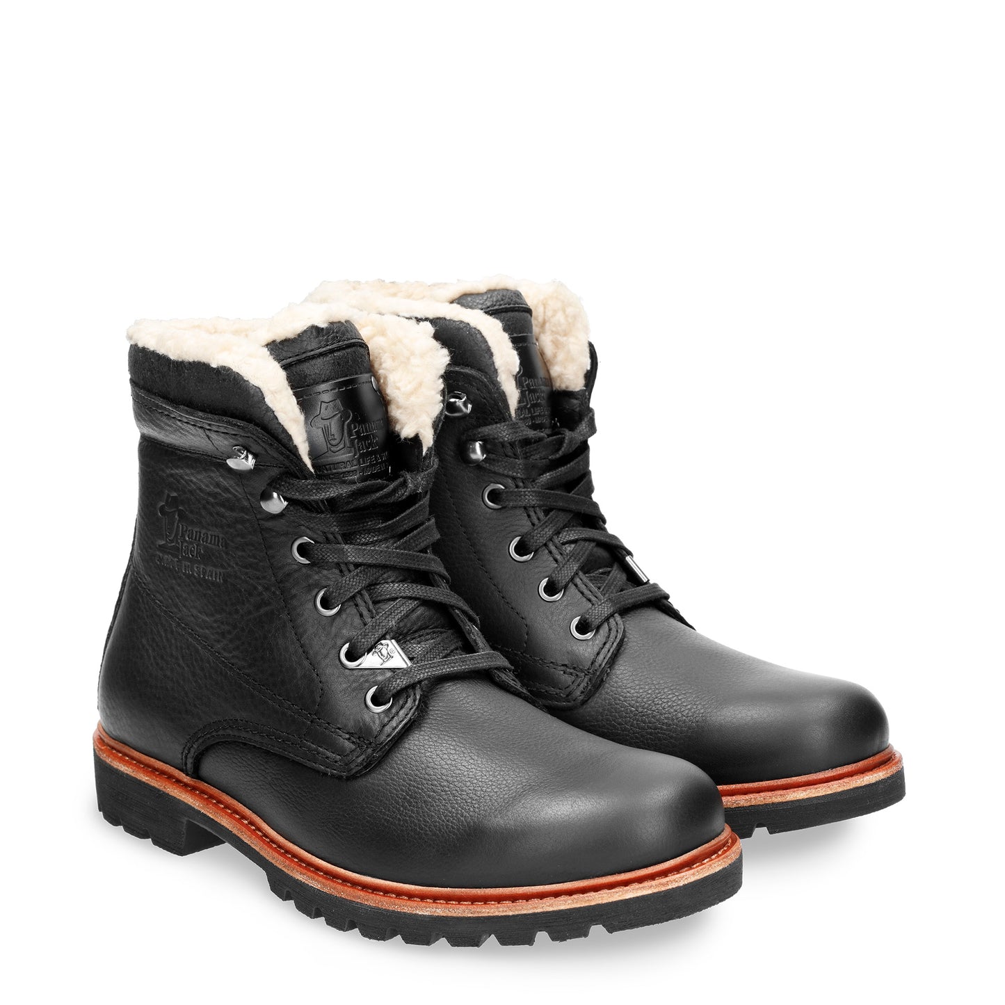 SCHNÜRBOOTS P03 AVIATOR C2 SCHWARZ