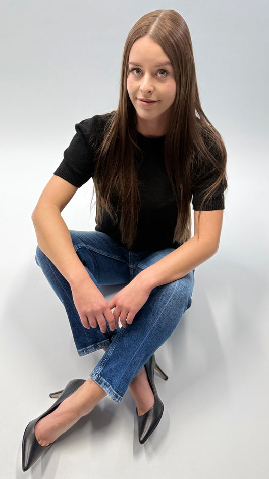 PULLOVER MIT PUFFÄRMEL