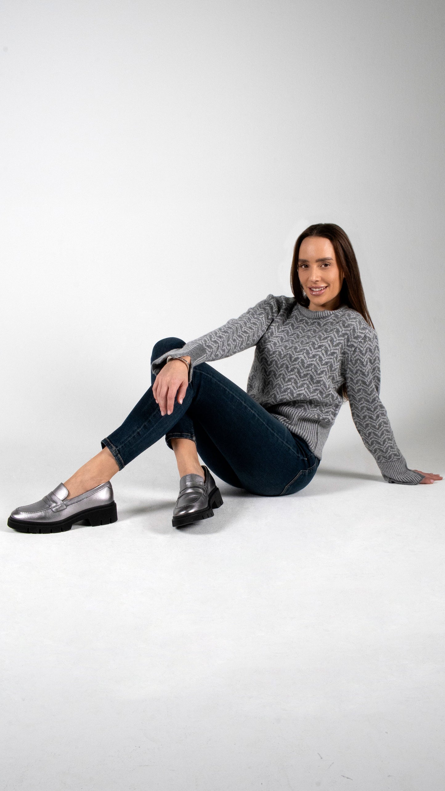 JACQUARD MUSTER PULLOVER